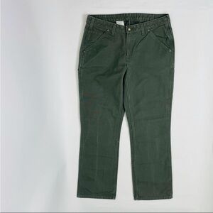 Carhartt Duck Work Moss High Rise Carpenter Pants